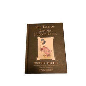 Vintage The Tale of Jemima Puddle Duck Beatrix Potter F. Warne & Co 1987